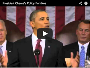 President Obama's Policy Fumbles