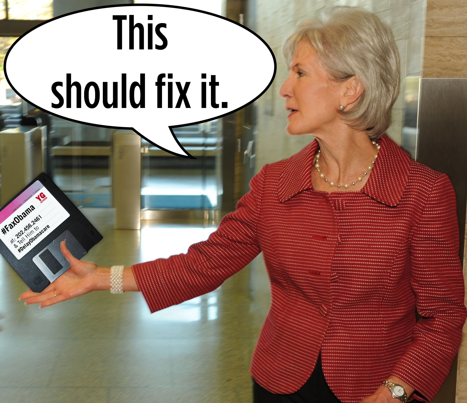 #FaxObama-Floppy-Seblius